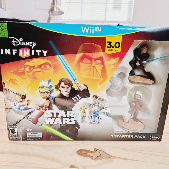 Wii Other - Star Wars Disney INFINITY 3.0 Starter Pack - Nintendo Wii U **FACTORY SEALED**